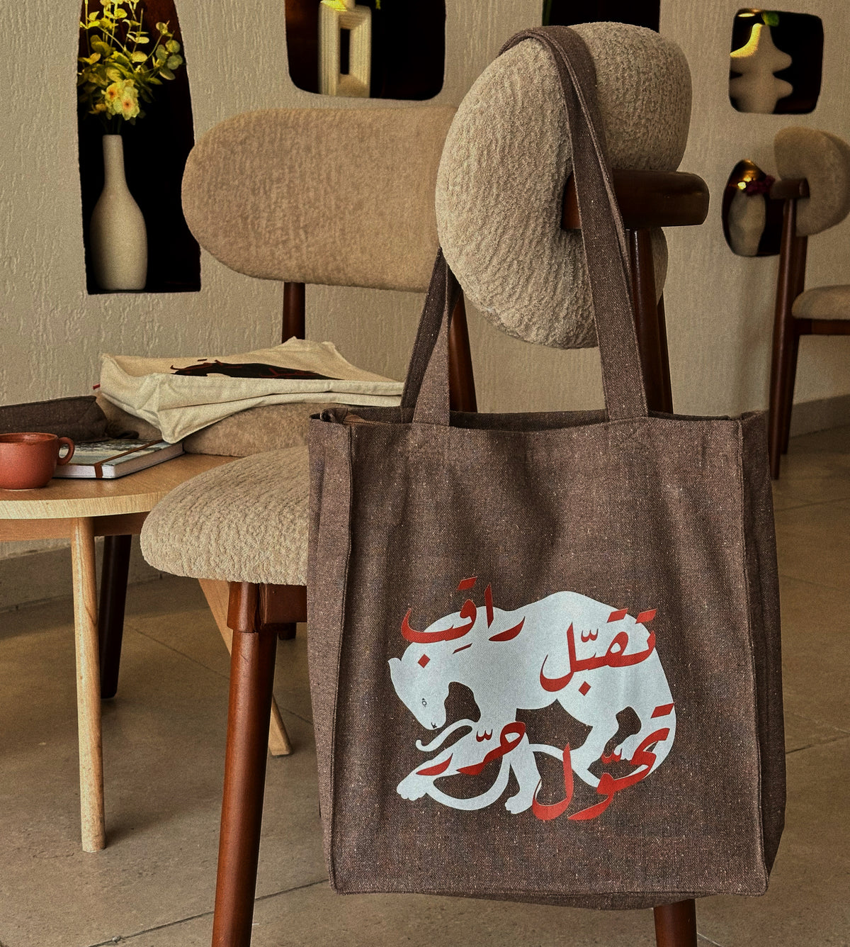 overthining - Large Tote bag