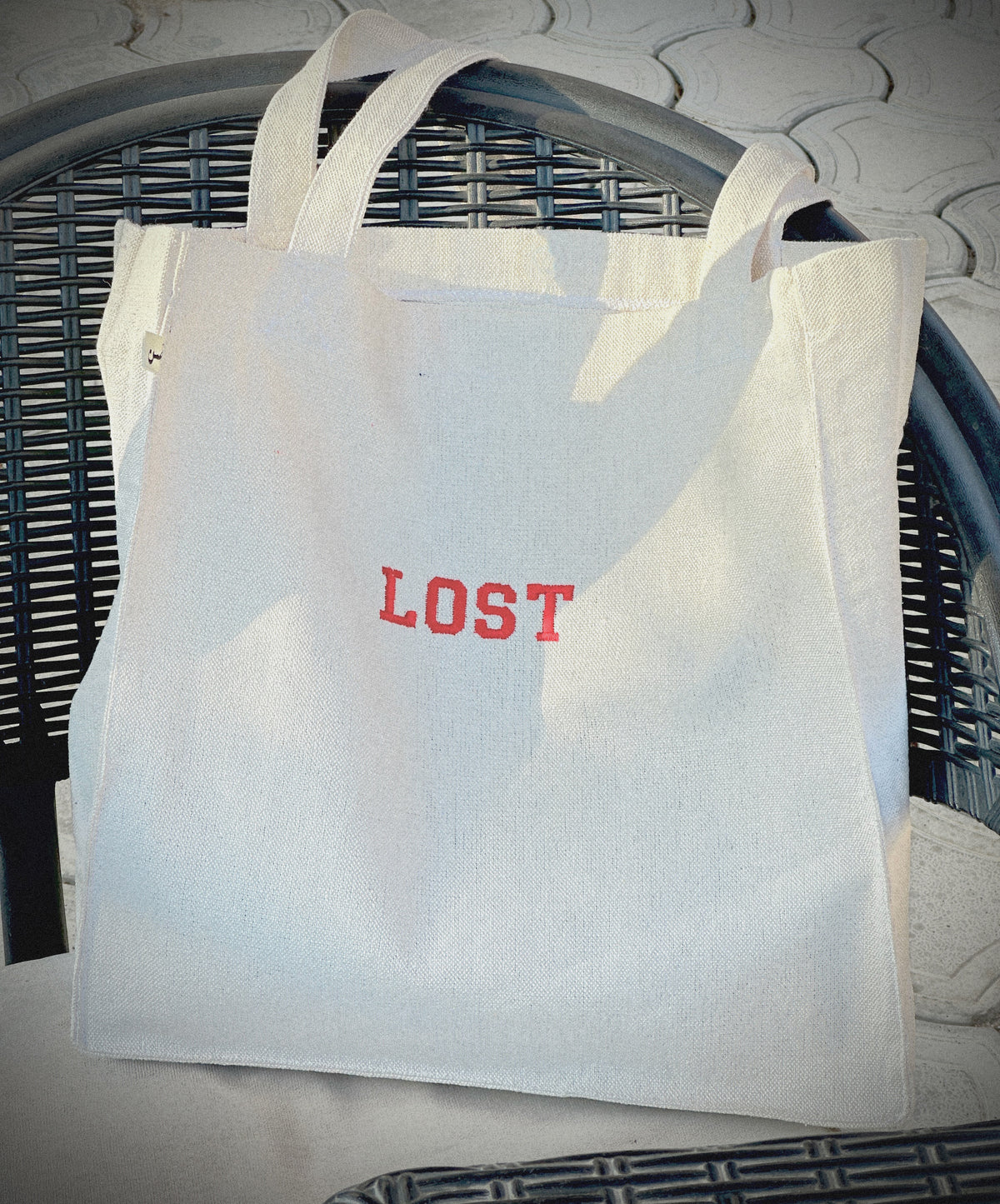 Lost - large tote bag