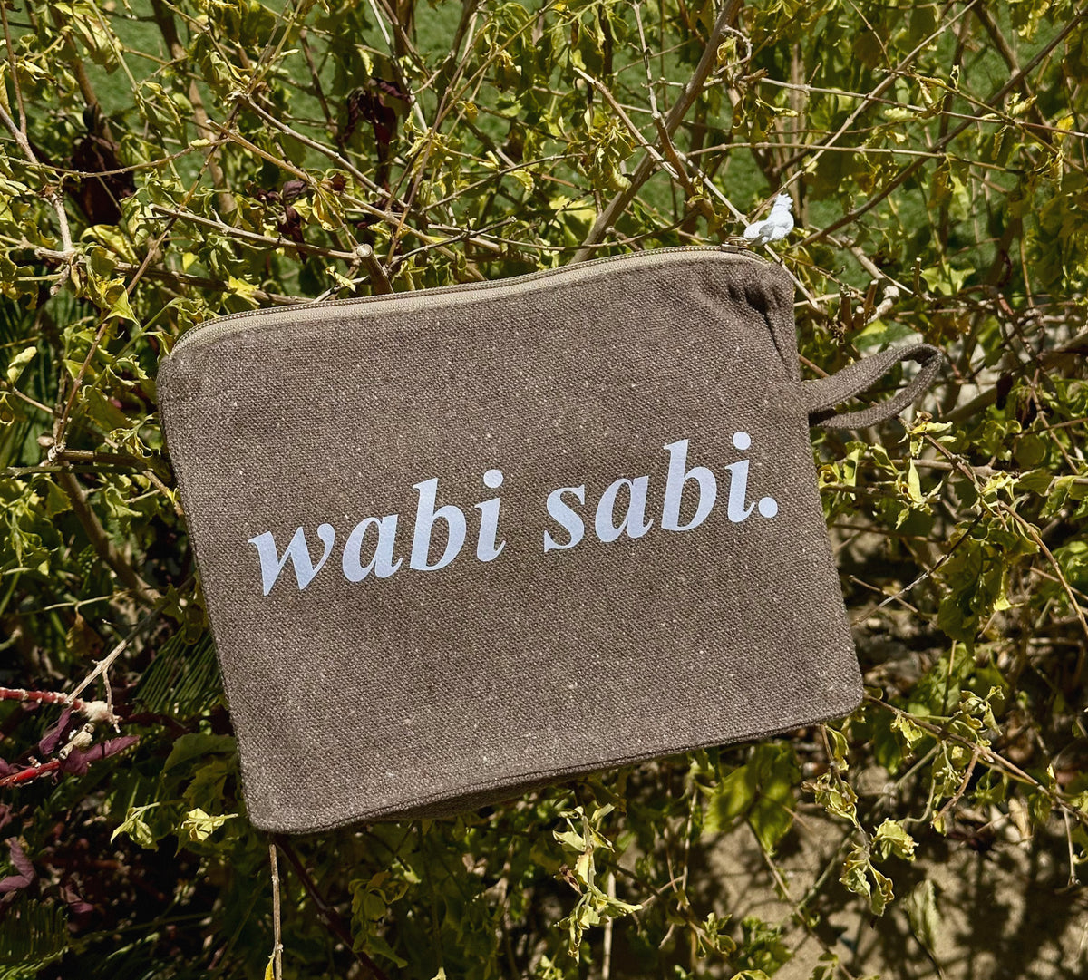 wabi sabi- pouch